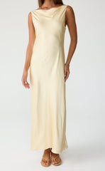 Springtime Maxi Dress (Lemon)