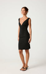 Susanna Midi Dress (Black)