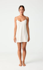 Thea Mini Dress (Natural)