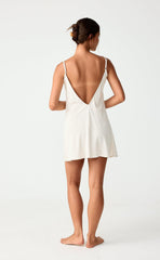 Thea Mini Dress (Natural)