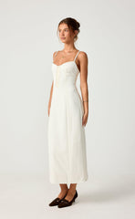 Whirlwind Love Midi Dress (Oat)