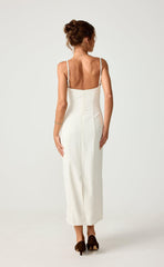 Whirlwind Love Midi Dress (Oat)