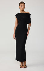 Alisa Maxi Dress (Black)