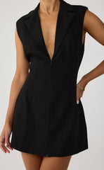 Cortez Mini Dress (Black)