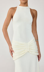 Diana Maxi Dress (Cream)