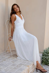 Villa Nova Maxi Dress White