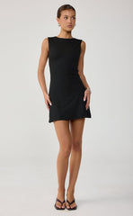 Foster Mini Dress (Black)