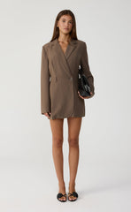 Highlights Mini Dress (Oak)