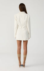 Highlights Mini Dress (Oat)