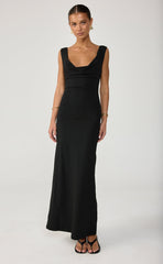 Josette Maxi Dress (Black)