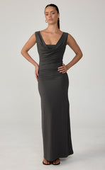 Josette Maxi Dress (Slate)