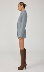Mariella Mini Dress (Storm Blue)