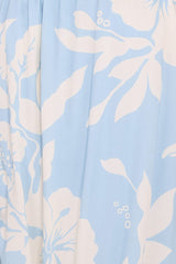 Margherita Maxi Dress - Blue Hibiscus