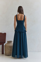 Shoreline Luxe Maxi Dress Green
