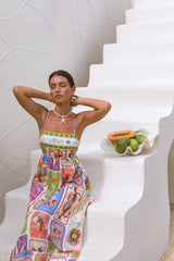 Bohemian Maxi Dress Print