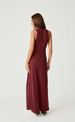Avril Maxi Dress (Wine)