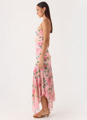Bingle Midi Dress - Blooming Spring