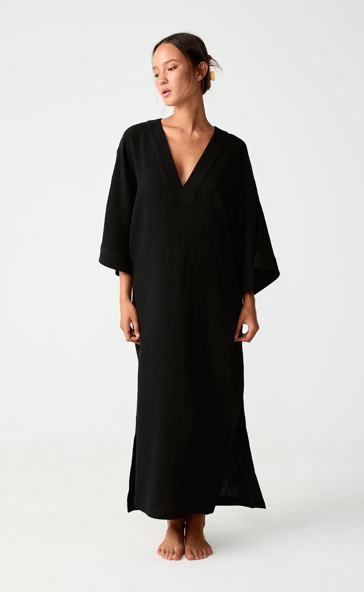 Donna Maxi Dress (Black)
