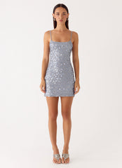Danali Mini Dress - Silver