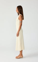 Fletcher Midi Dress (Butter)