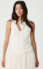 Fia Mini Dress (Cream)