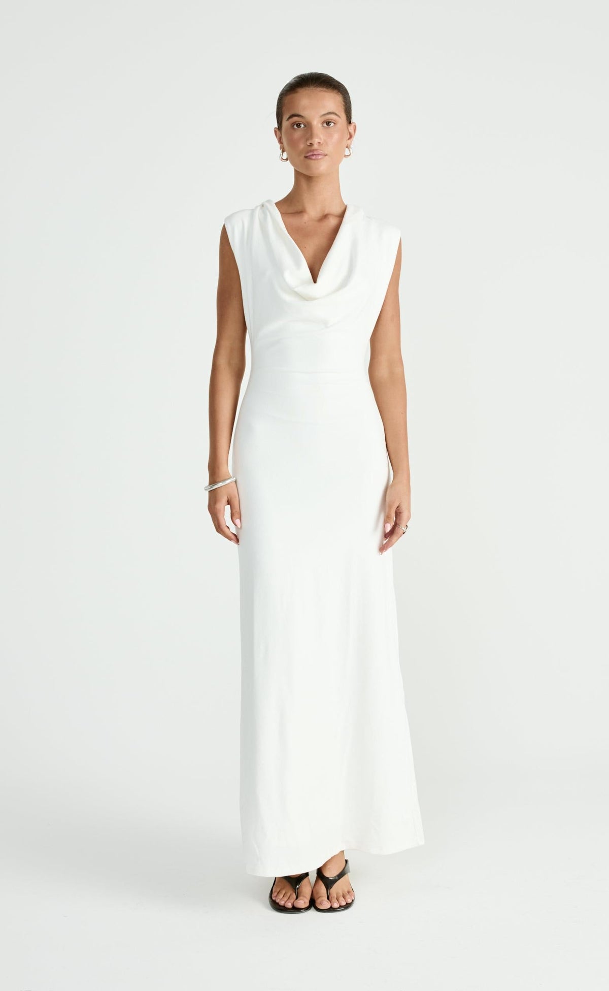 Arena Maxi Dress (Off White)