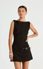 Artie Mini Dress (Black)