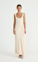 Greer Maxi Dress (Oat)
