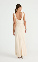 Greer Maxi Dress (Oat)