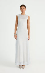 Camdyn Maxi Dress (Stone Blue)