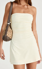 Sarie Mini Dress (Butter)