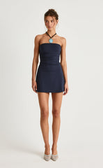 Sarie Mini Dress (Navy)