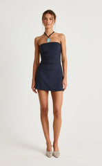 Sarie Mini Dress (Navy)