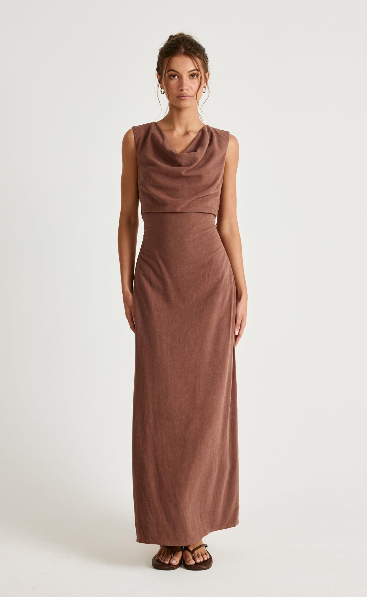 Shoreline Maxi Dress (Oak)