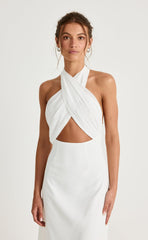 Sara Maxi Dress (White)