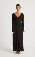Harlow Maxi Dress (Black)