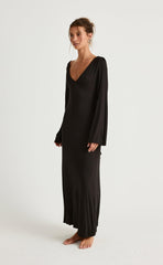 Harlow Maxi Dress (Black)