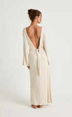 Harlow Maxi Dress (Iced Coffee)