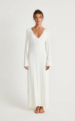 Harlow Maxi Dress (Off White)
