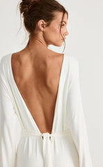 Harlow Maxi Dress (Off White)