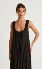 Selena Maxi Dress (Black)