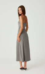 Hudson Midi Dress (Grey)