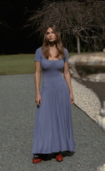 Suri Maxi Dress (Storm Blue)