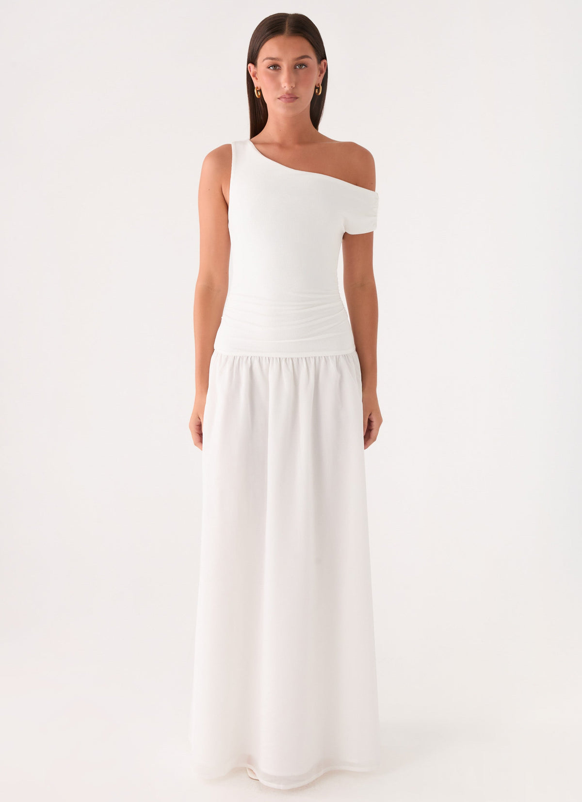 Liorae Maxi Dress - White