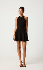 Meet Me Mini Dress (Black)