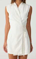 Montane Mini Dress (Off White)