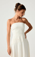 Stella Midi Dress (Cream)