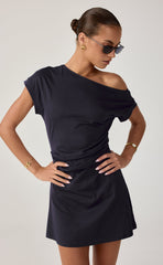 Adelaide Mini Dress (Navy)