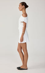 Adelaide Mini Dress (White)