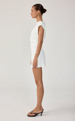 Canyon Mini Dress (White)